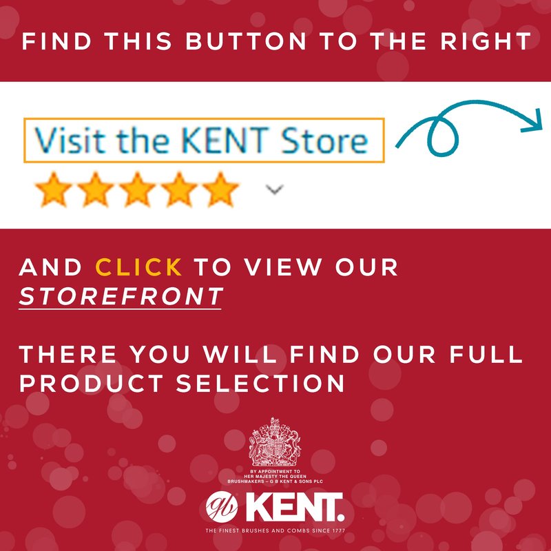Kent FOT TY Fine Tooth Comb for Men - Handmade Pocket Comb for Travel, Styling, Fine or Thinning Hair, Mustache and Beard Care Handpolished Saw-Cut Made in England