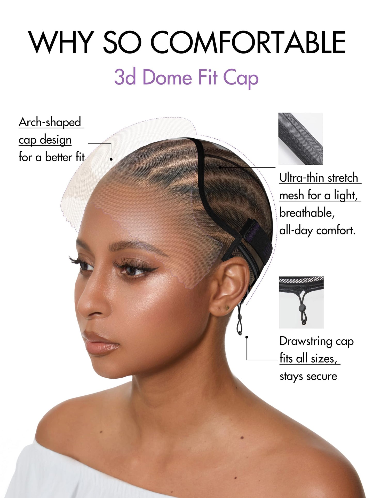 LUVME HAIR 13x6 HD Lace Front Wigs NatureMAX™ Loose Body Wave Human Hair Pre Plucked 180% Density Frontal Wigs Human Hair for Women Glueless Wigs 22 Inch Flexi-Fit Drawstring Cap