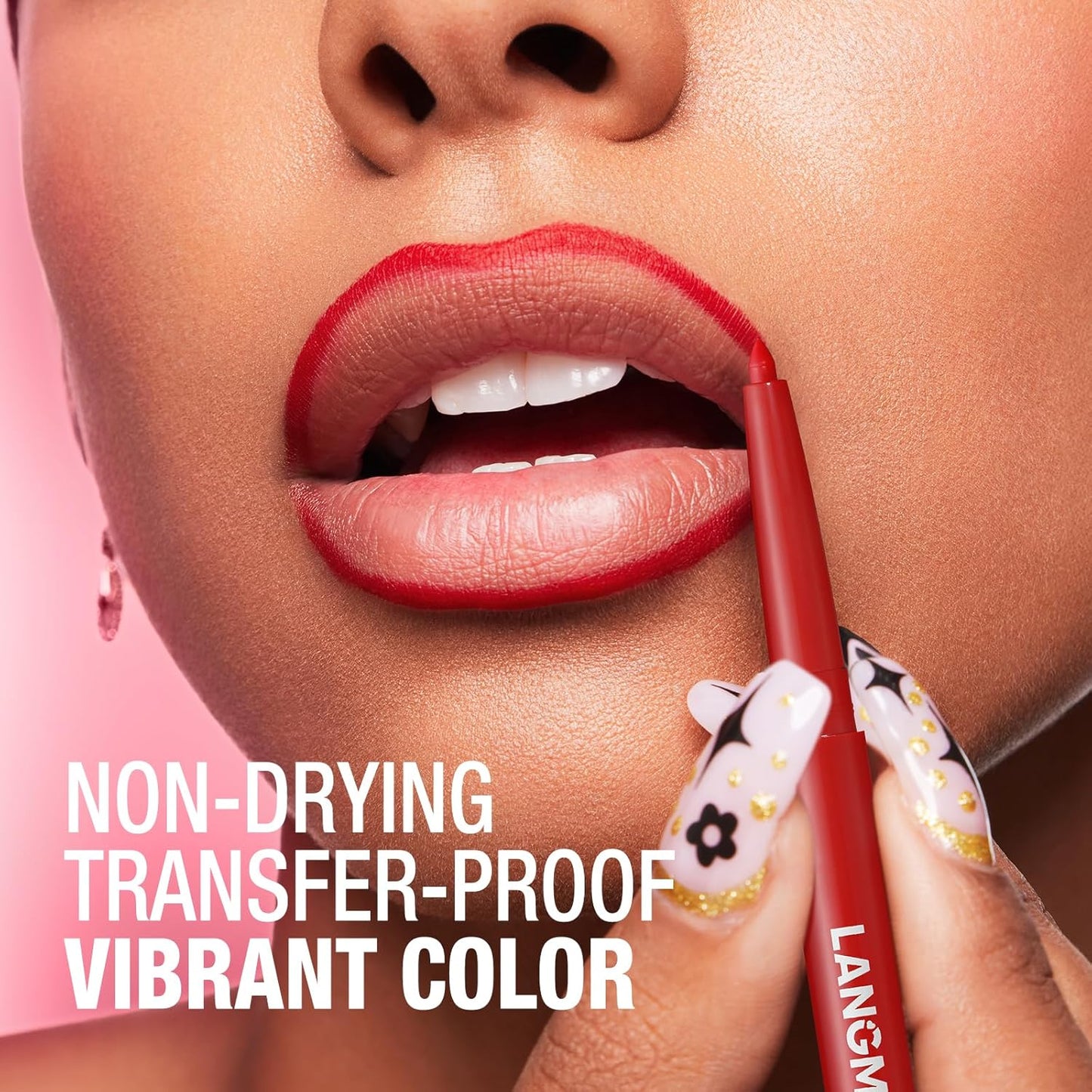 LANGMANNI 12-Color Matte Velvet Lip Liner Set | Smooth, Waterproof & Highly Pigmented for Daily Makeup