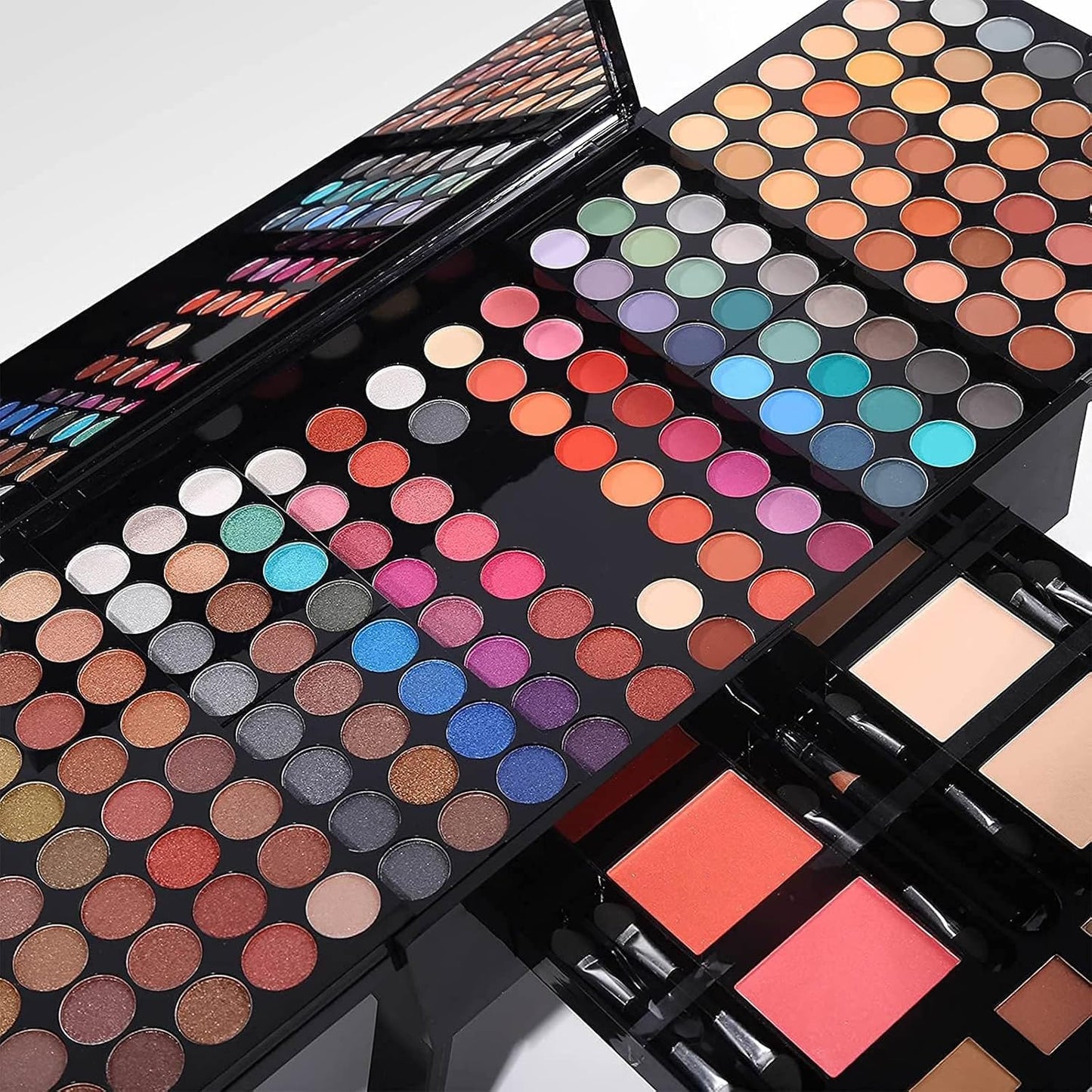 Professional 190 Colors Makeup Palette - All-in-One Kit for Women & Beginners | Includes Eyeshadow, Lipstick, Powder, Eyeliner, Concealer