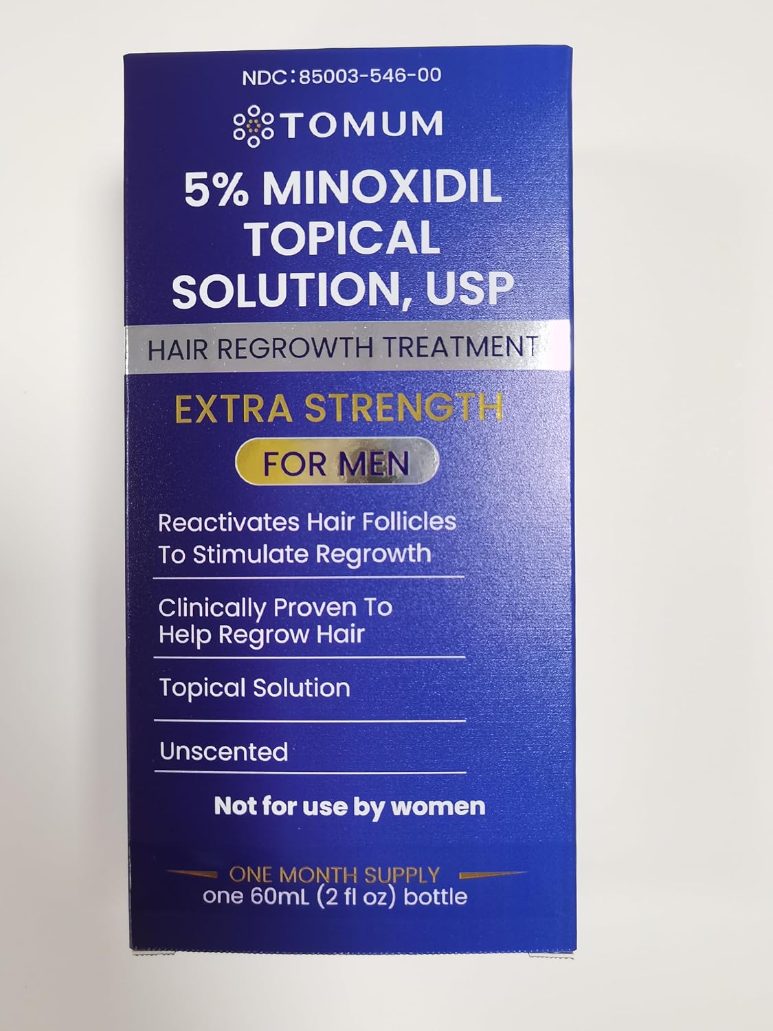 Minoxidil Hair Growth Spray - 5% Regrowth Treatment Serum for Men & Women | 60ml for Thicker, Stronger Hair