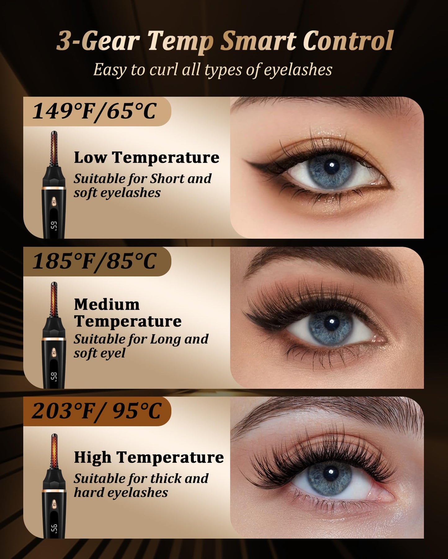 Heated Eyelash Curlers