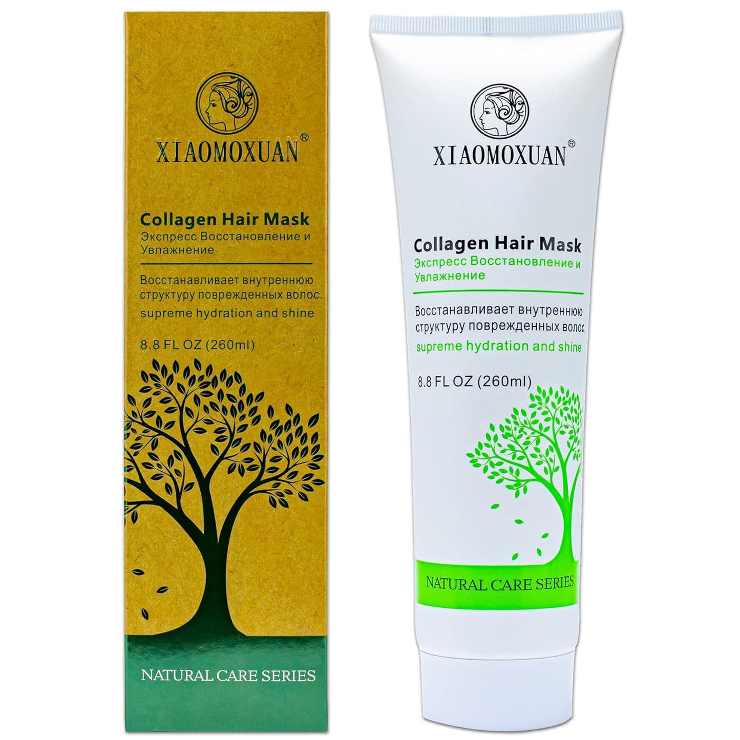 Tea Tree Oil Hair Mask & Shampoo Conditioner Set - Sulfate & Paraben Free, Volumizing Bundle