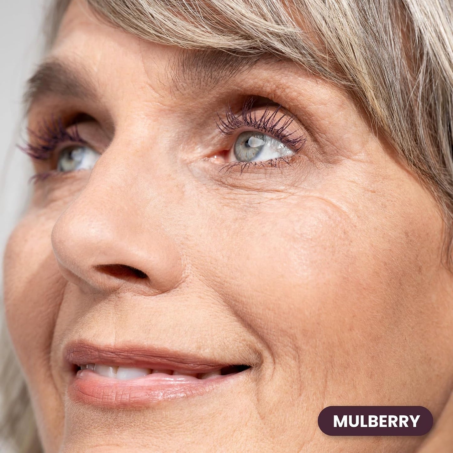 Prime Prometics PrimeLash Mascara for Older Women - Volumizing & Lengthening Formula | Hypoallergenic, Zero Clumps, Long-Lasting (Mulberry)