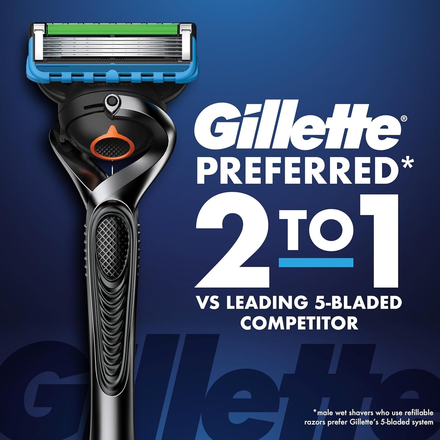 Gillette ProGlide Razor for Men - Precision Handle + 1 Blade Refill