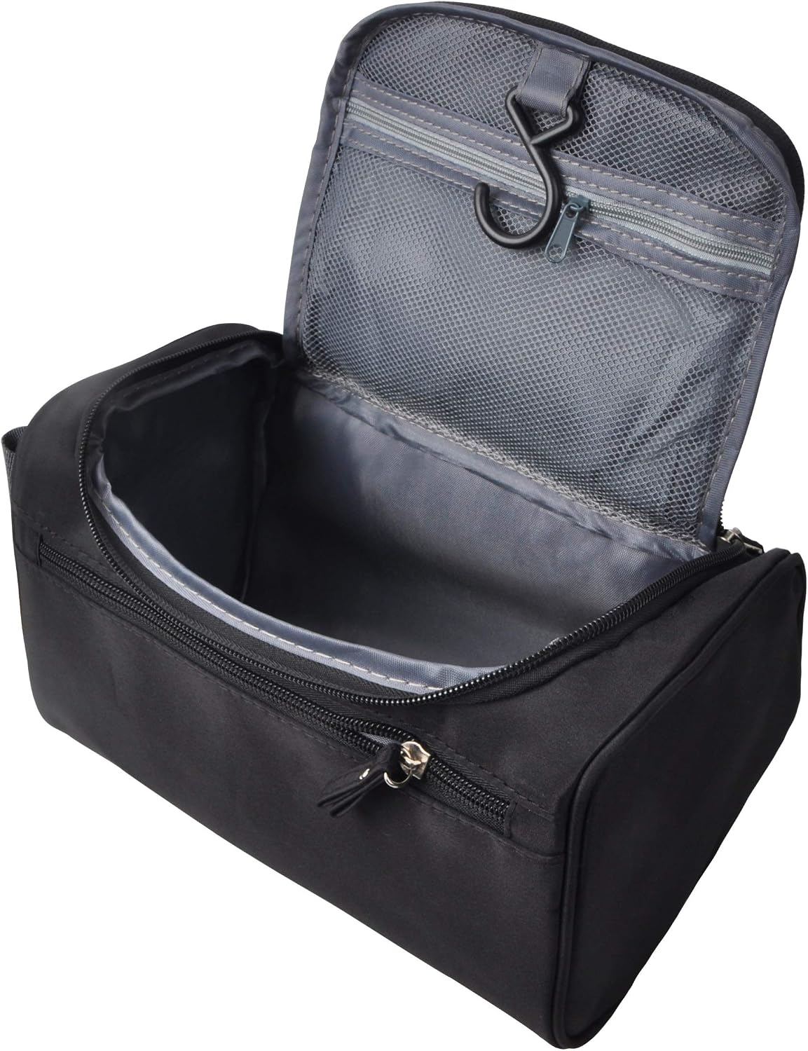 Men's Toiletry Bag - Compact Travel Shaving Kit | Camo Dark Green Design