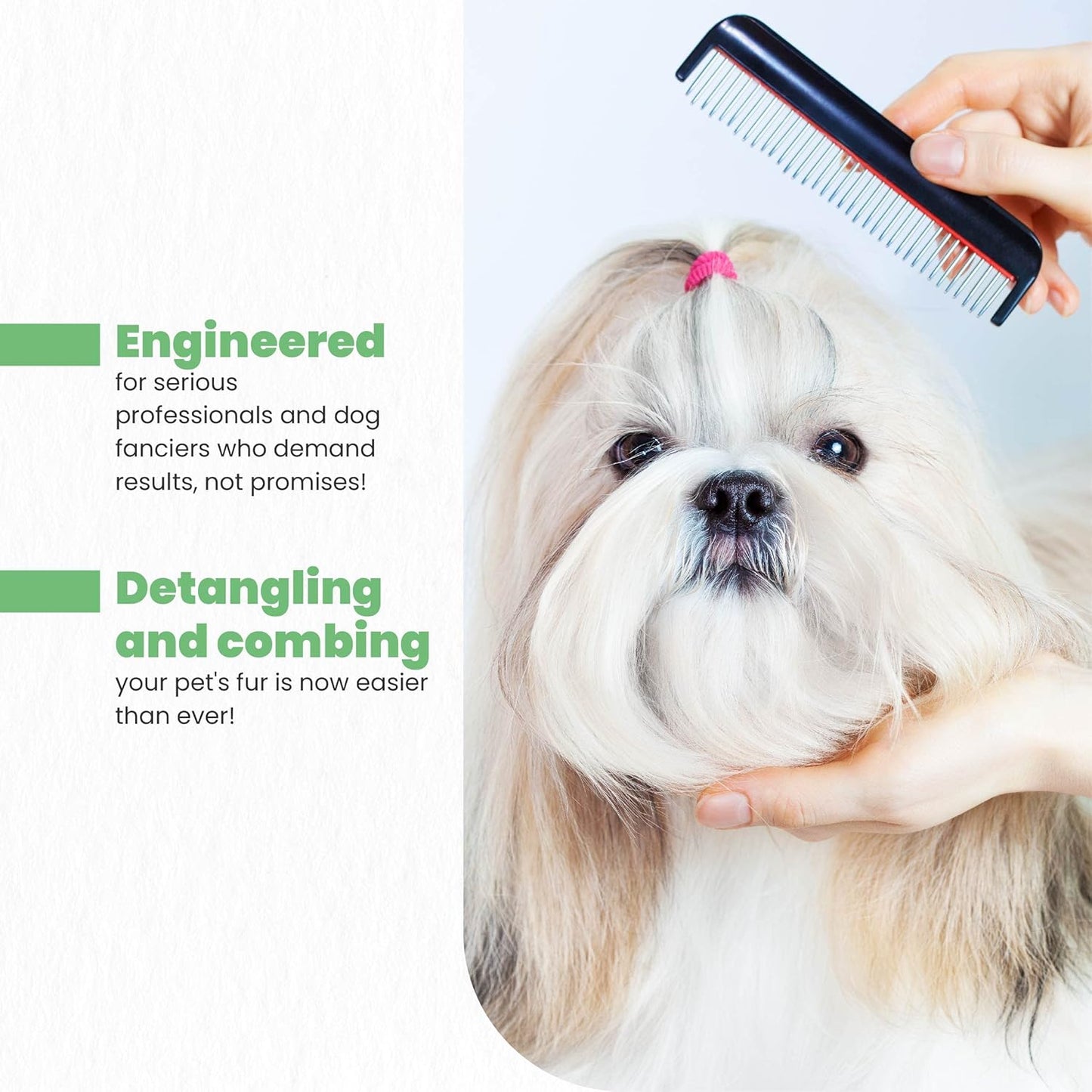 UltraMAX Pro Finishing Spray - Ideal Pet Detangler & Grooming Spray for Dogs & Cats | 17 Oz Hydrating Formula