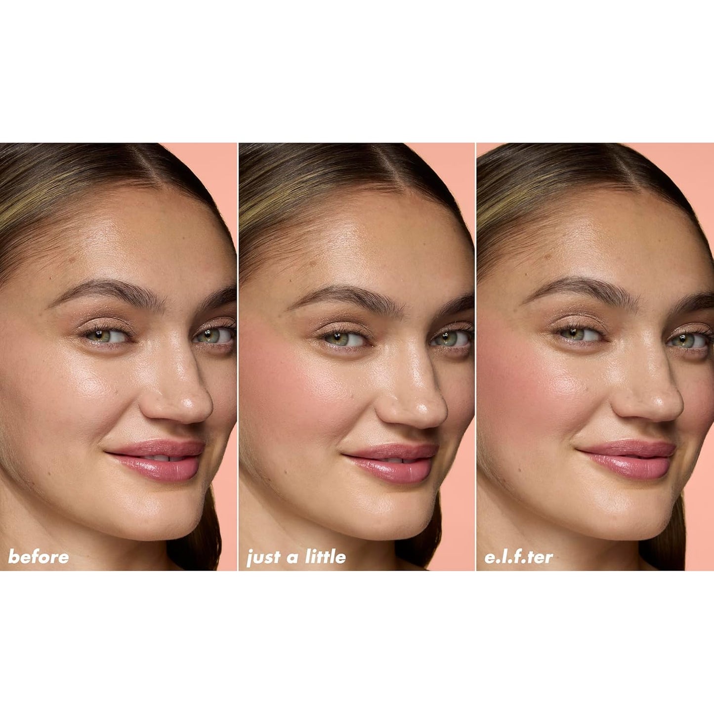 e.l.f. Soft Glam Cream Blush Stick - Buildable Vegan Blush for Natural Flush | Muted Mauve, Shea Butter Formula