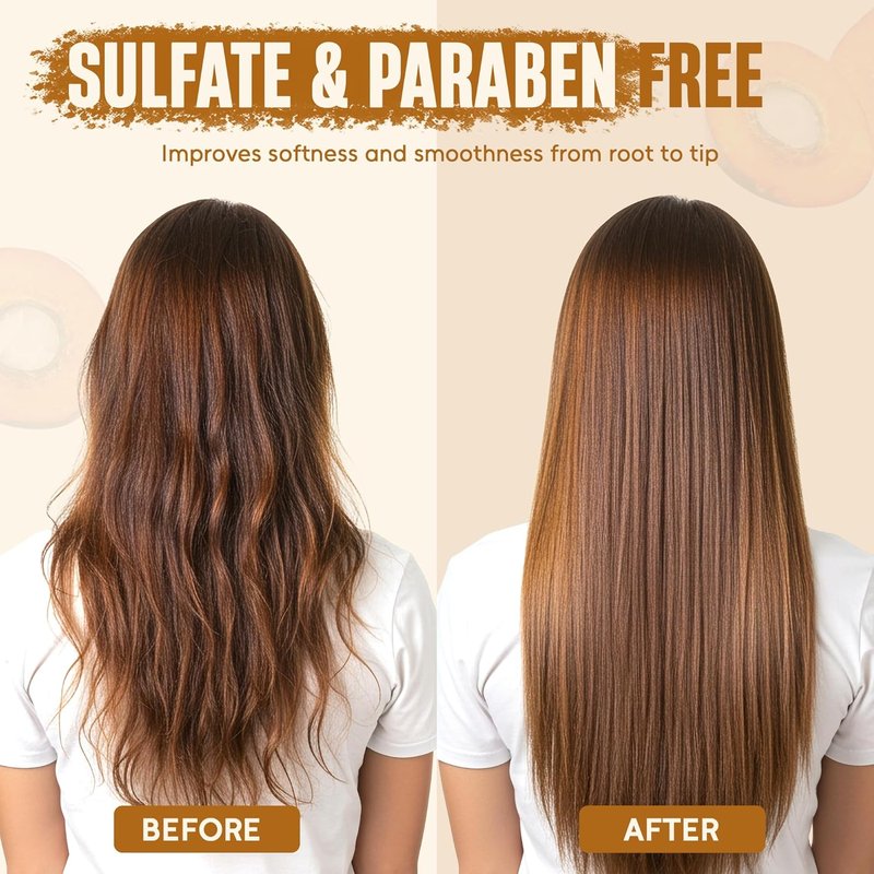 Batana Oil Shampoo and Conditioner Set - Biotin & Tea Tree | Moisturizing, Strengthening Formula | 16 fl oz Each