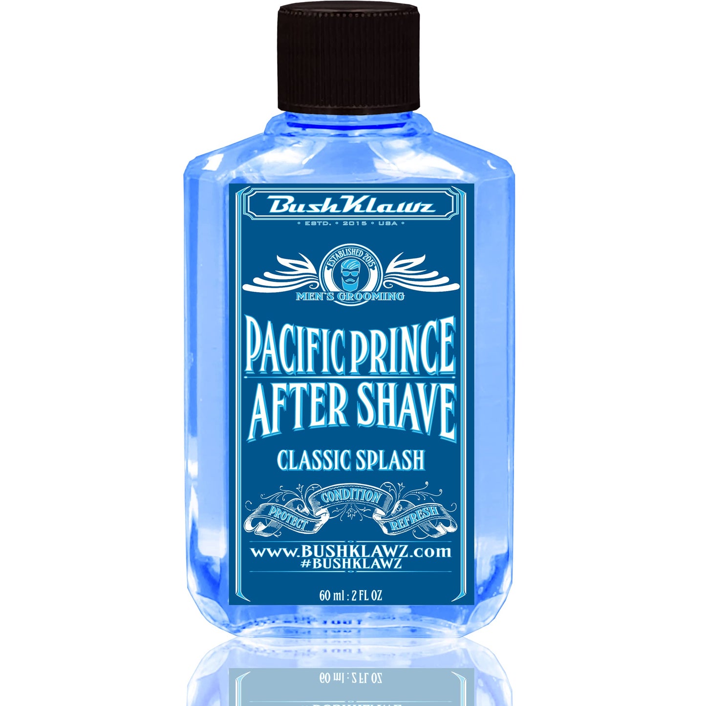 BushKlawz Classic Refreshing Cooling Soothing Barbershop After Shave Lotion Balm Toner Splash Variety Sampler Travel Kit Satisfy all Types of Viking Cannon Black Prime AfterShave Tonic Cologne