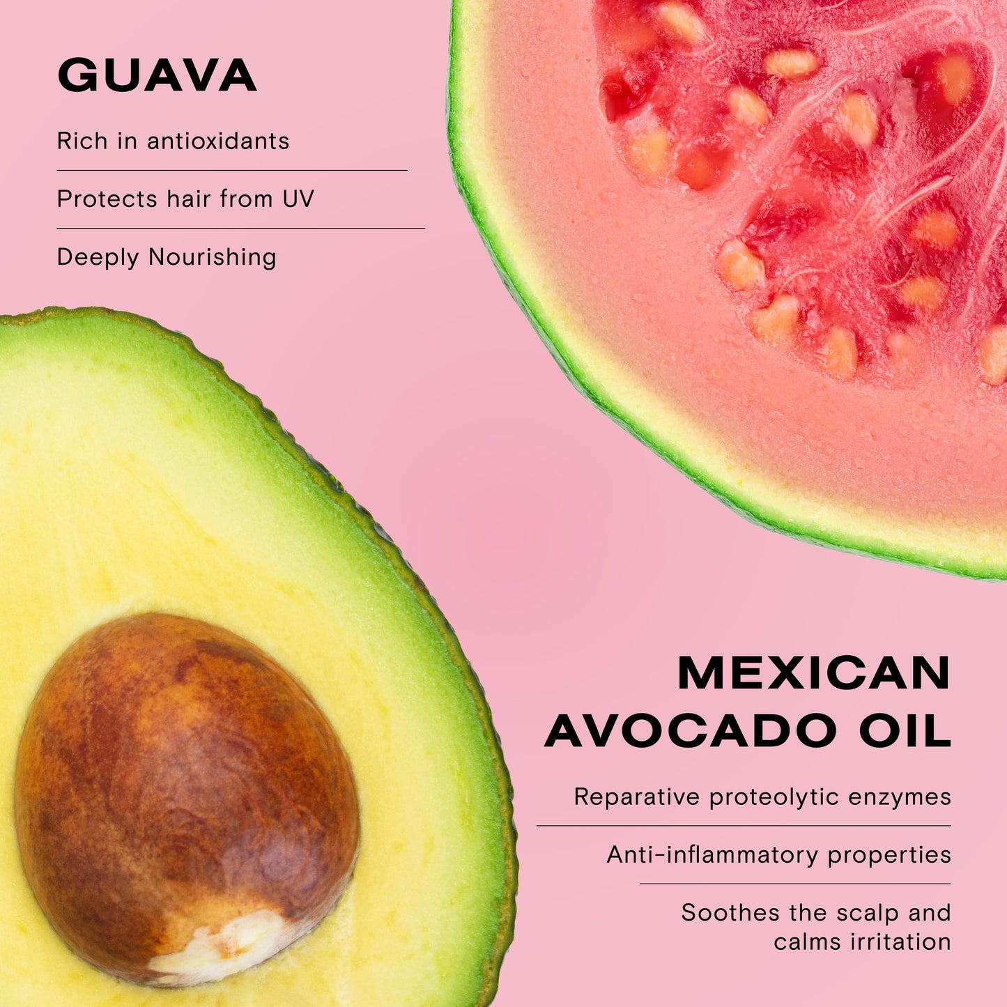 Ceremonia Guava Rescue Spray | UV + Heat Protective Detangler with Superfruit Guava & Antioxidants | for All Hair Types, 6.7 fl oz