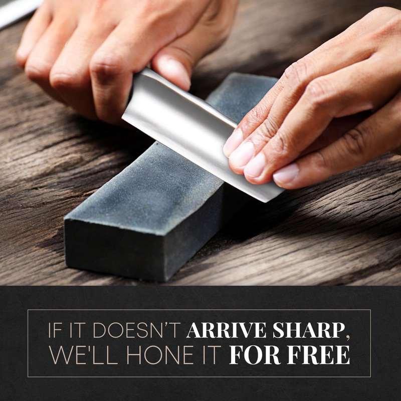 Naked Armor Merlin Straight Razor - Shave Ready 7/8" Round Nose Japanese Stainless Steel Straight Razors for Men with Powdered Steel Scale, Case Included, Close Shave