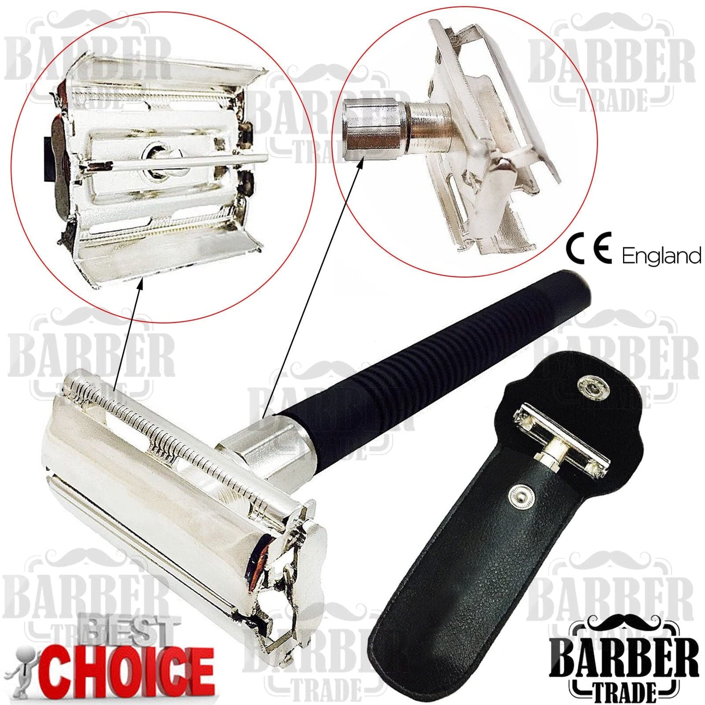 Butterfly Double Edge Razor Safety Razor Fits All Double Edge Razor