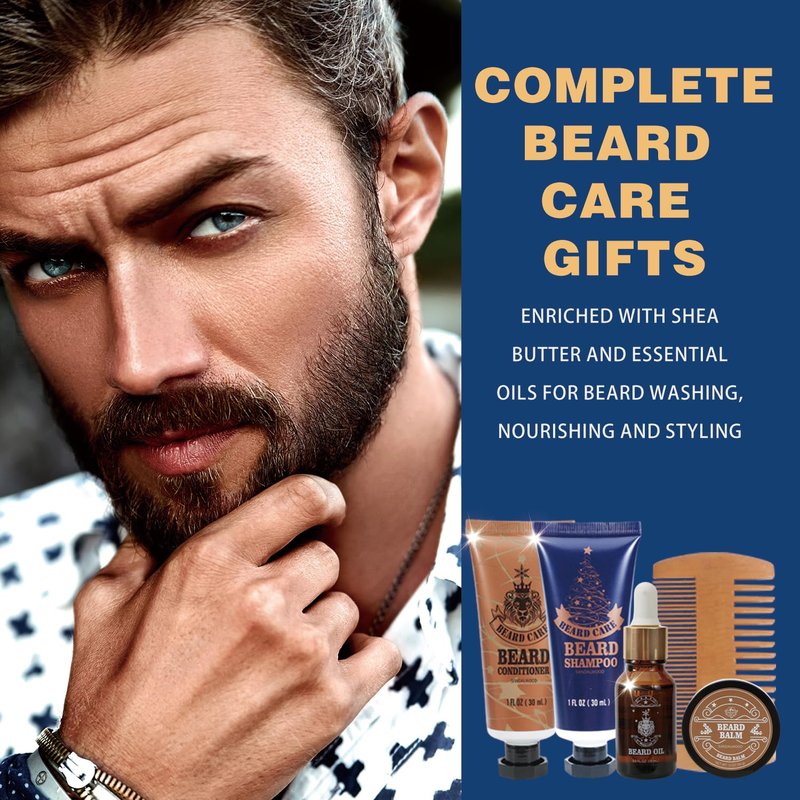Advent Calendar 2025 Rinse & Robust 24 Days Christmas Gift Set for Men Holiday Gift Baskets for Men with Beard Care Skincare Beauty Advent Calendar, Happy New Year Countdown Calendar Gift Set