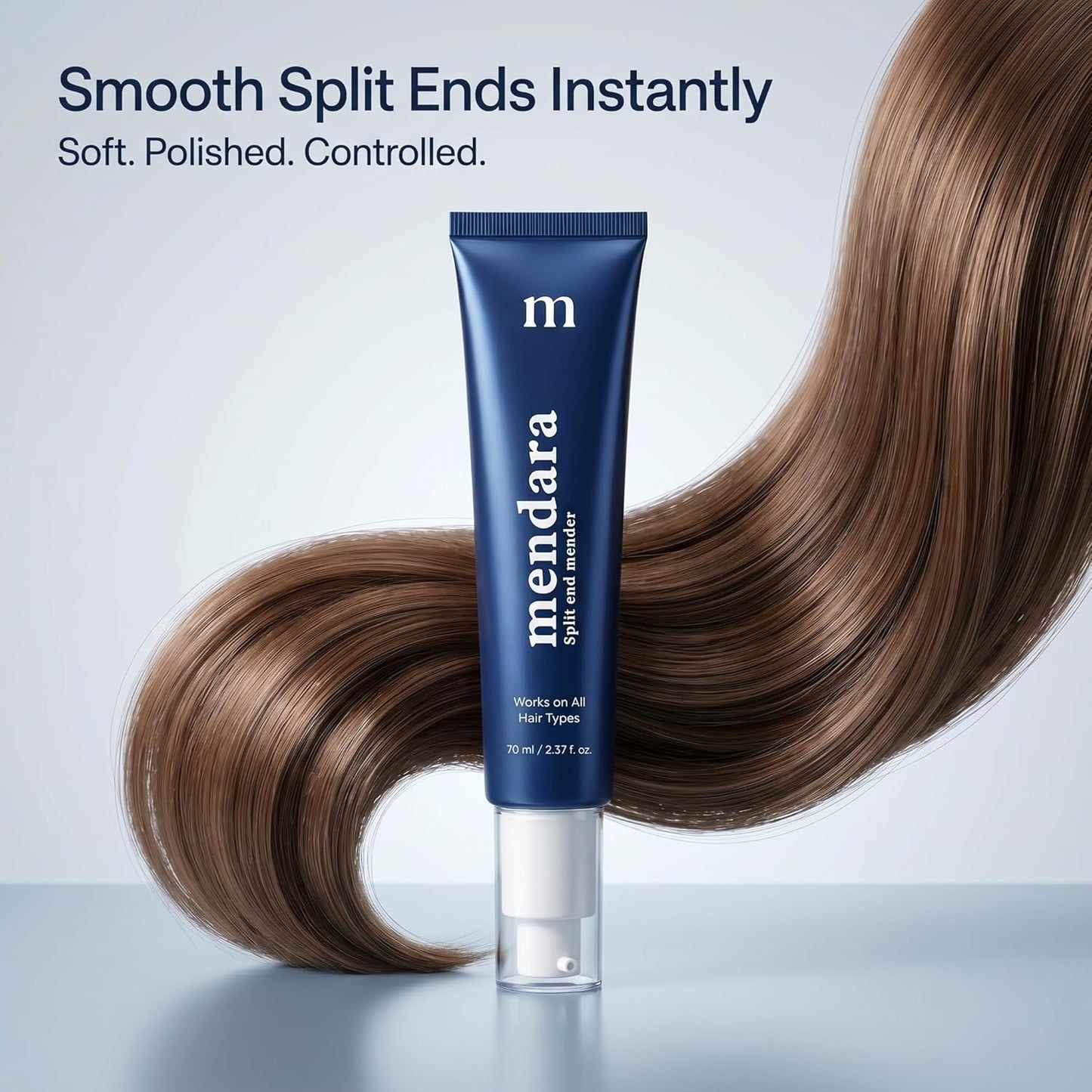 Split End Mender Hair Serum - Leave-In Treatment for Frizz Control & Repair | Lightweight Non-Greasy, 70ml