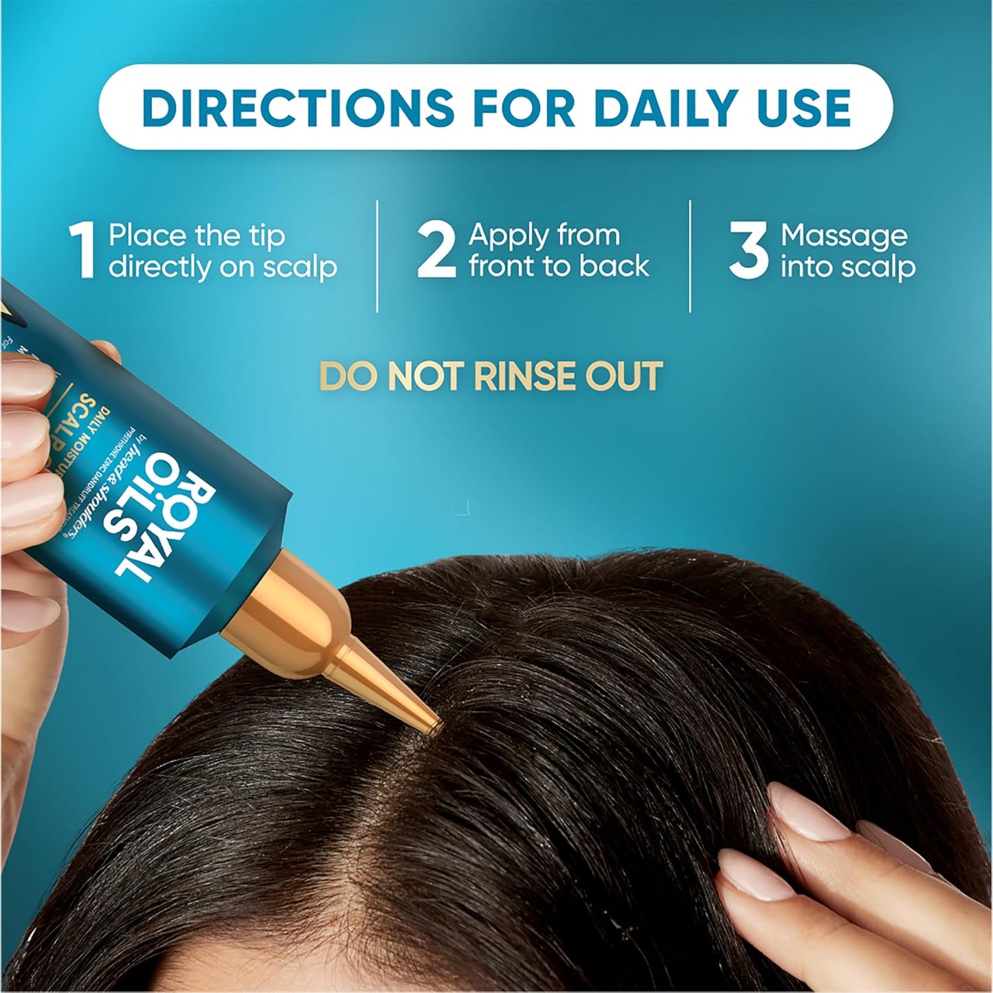 Head & Shoulders Royal Oils Scalp Cream Treatment - Anti-Dandruff Care with Coconut Oil | 5.0 fl oz