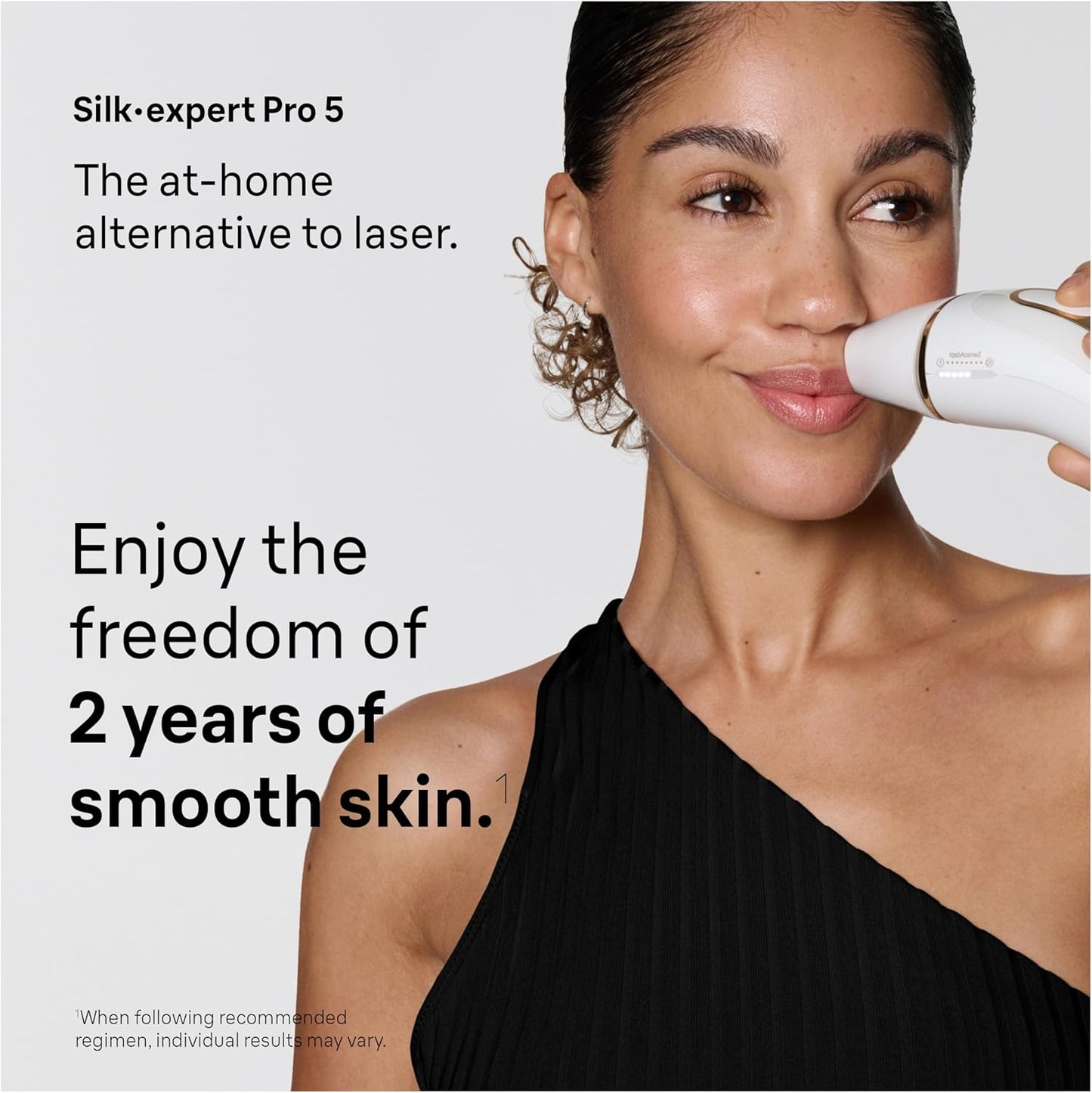 Braun Silk·Expert Pro 5 - IPL Hair Removal Device for Women & Men | At-Home Permanent Laser Hair Reduction, 4 Heads