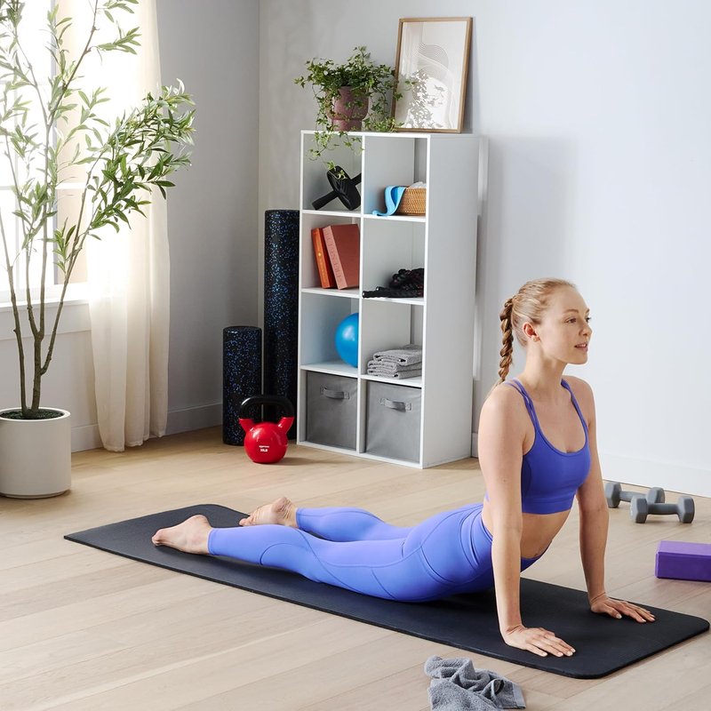 Extra Thick Yoga Mat with Carrying Strap - Non-Slip, Durable, 72-Inch