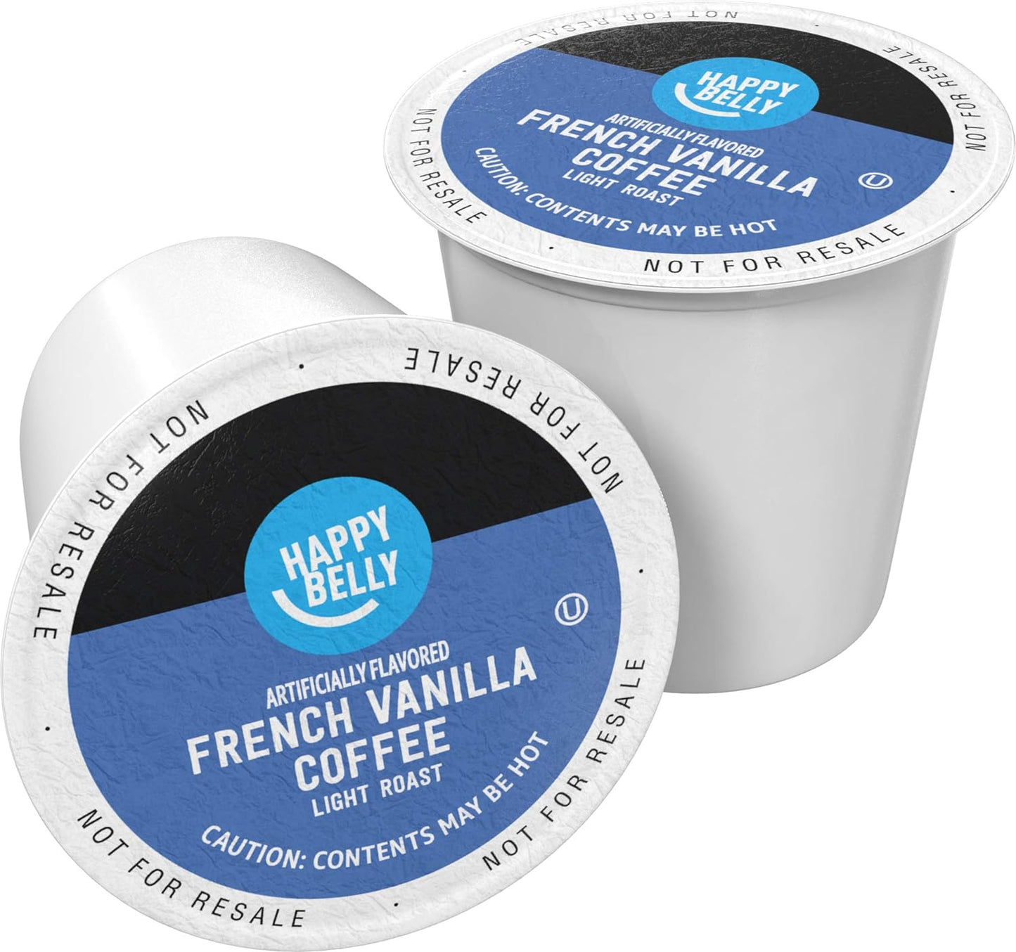 Happy Belly Dark Roast Coffee Pods - Compatible with Keurig 2.0 | 100 Count