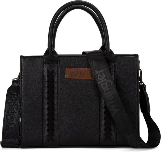Wrangler Tote Bag for Women - Designer Satchel Handbag with Adjustable Strap | Stylish & Versatile