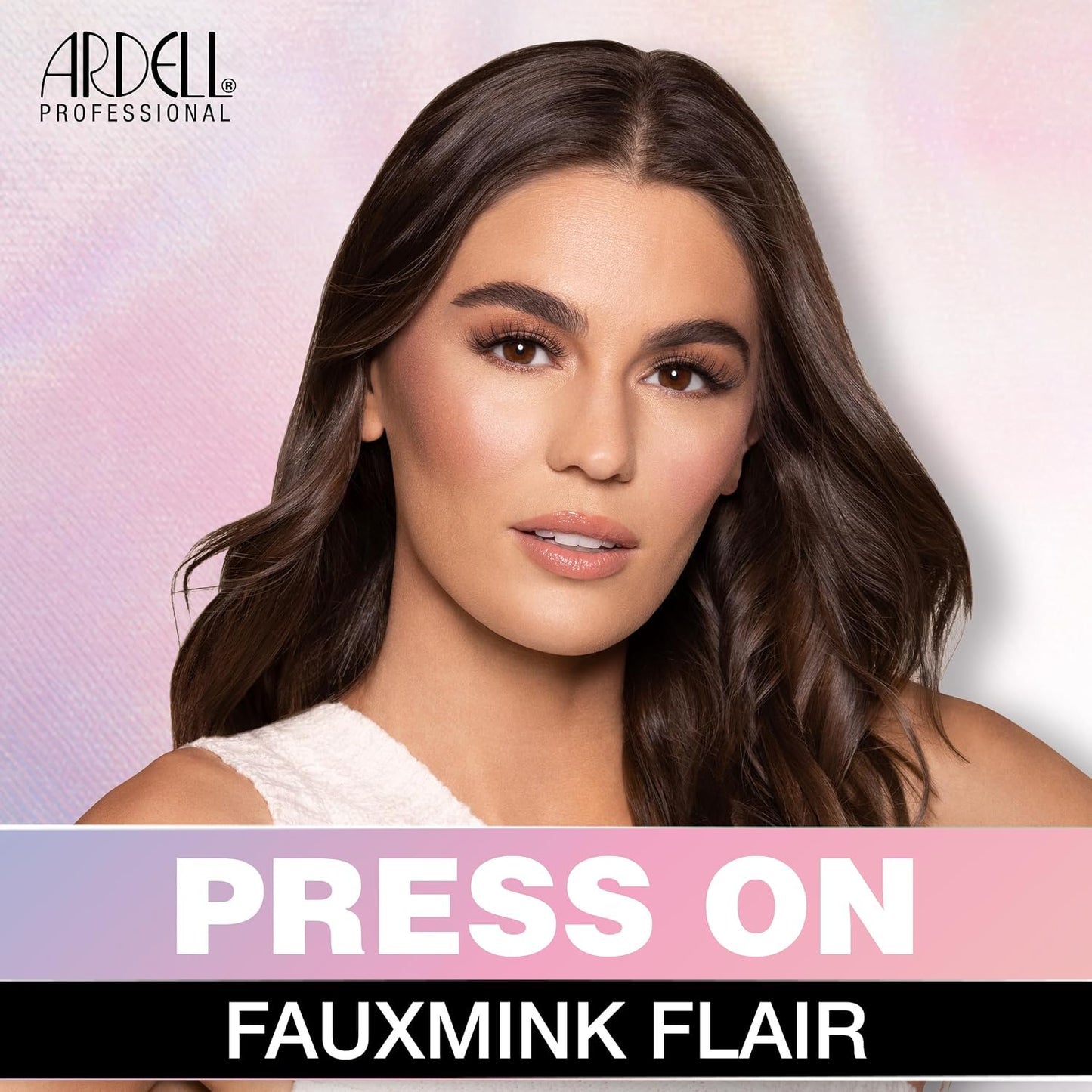 Faux Mink Press On Lashes - Natural Pre-Glued Underlash Extensions | 100 Count DIY Lash Clusters