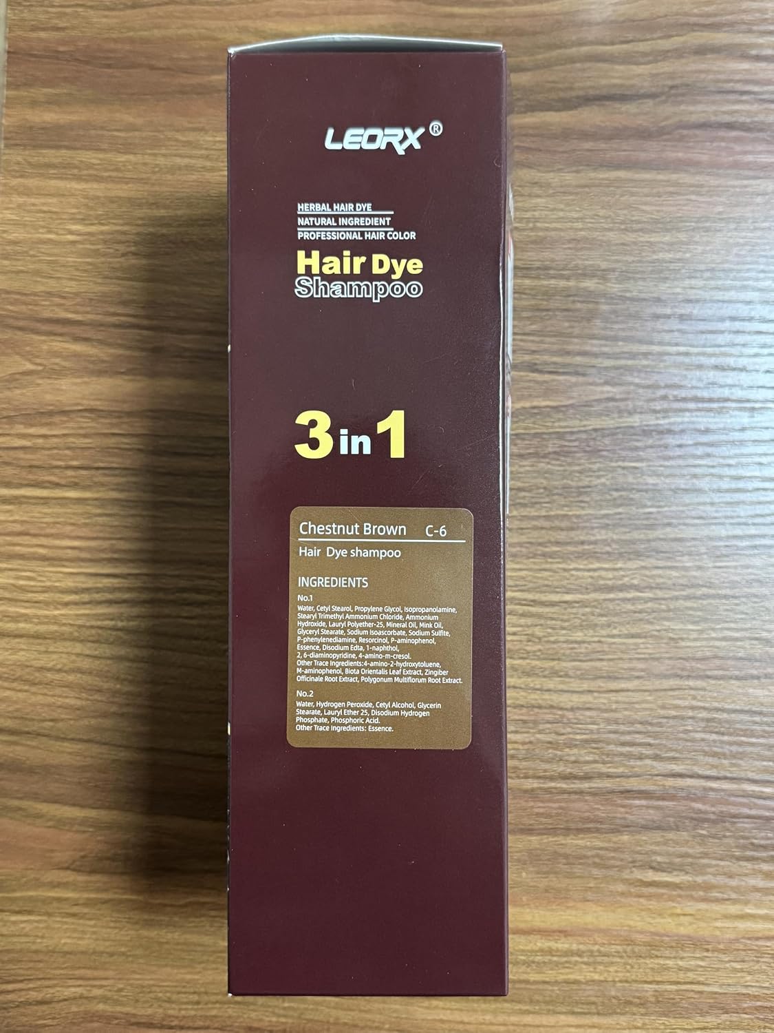 Luxury Blonde Hair Dye Shampoo - 3 In 1 Herbal Color Treatment for Women & Men | Instant Refreshing Formula