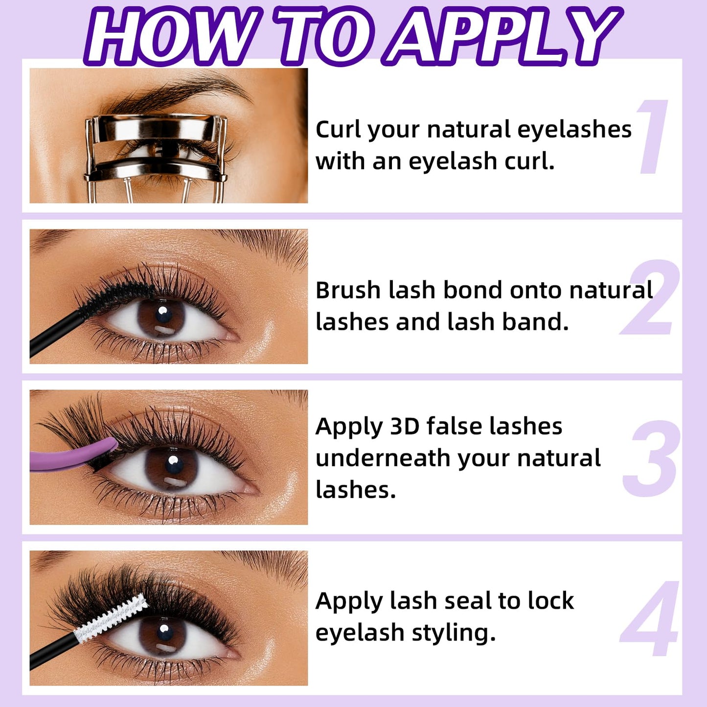 B&Qaugen Lash Clusters 3D Thick Eyelash Clusters 280pcs Cluster Eyelash Extensions 10-18mm 70D+90D Wispy Individual Lashes Volume Lash Clusters DIY Lash Extensions at Home (70D+90D-MIX10-18mm)