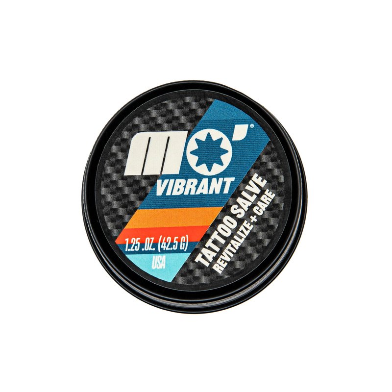 Mo' Handsome Tattoo Balm – Aftercare Salve for New & Existing Ink – Shea Butter & Vitamin E – Petroleum-Free, Non-Greasy Formula for Hydration, Vibrancy & Skin Repair
