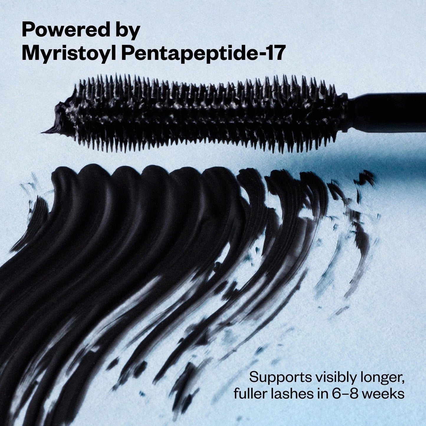 Kosas Mini Soulgazer Lengthening + Lifting Peptide Mascara– Smudge-Proof, Clump-Free Mascara + Lash Serum 2-in-1, Defined Lashes – Curvilinear Molded Brush, Vegan, Sensitive-Eye Safe