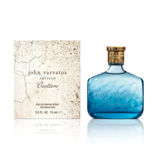John Varvatos Artisan Costiero Eau de Parfum Spray - Travel-Sized Men's Cologne | Aquatic Citrus Scent with Yuzu, Lemon & Patchouli