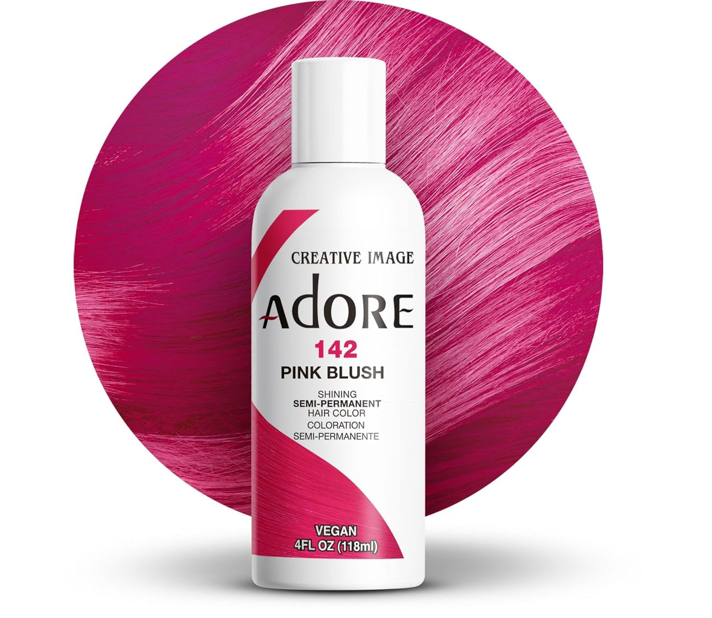 Adore Semi Permanent Hair Color - Mystic Grey | Vegan, Ammonia-Free Hair Dye | 4 Fl Oz