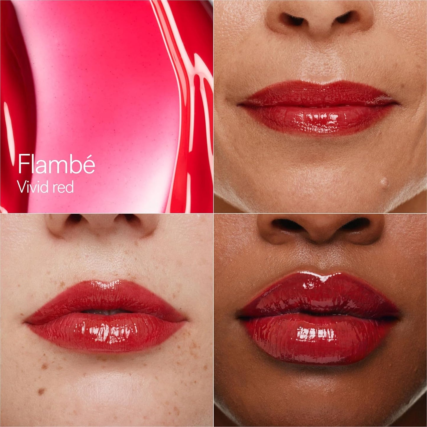ILIA Overglaze Hydrating Lip Gloss - Long-Lasting, Plump & Smooth | 24-HR Hydration, Vegan & Cruelty-Free (Flambé)