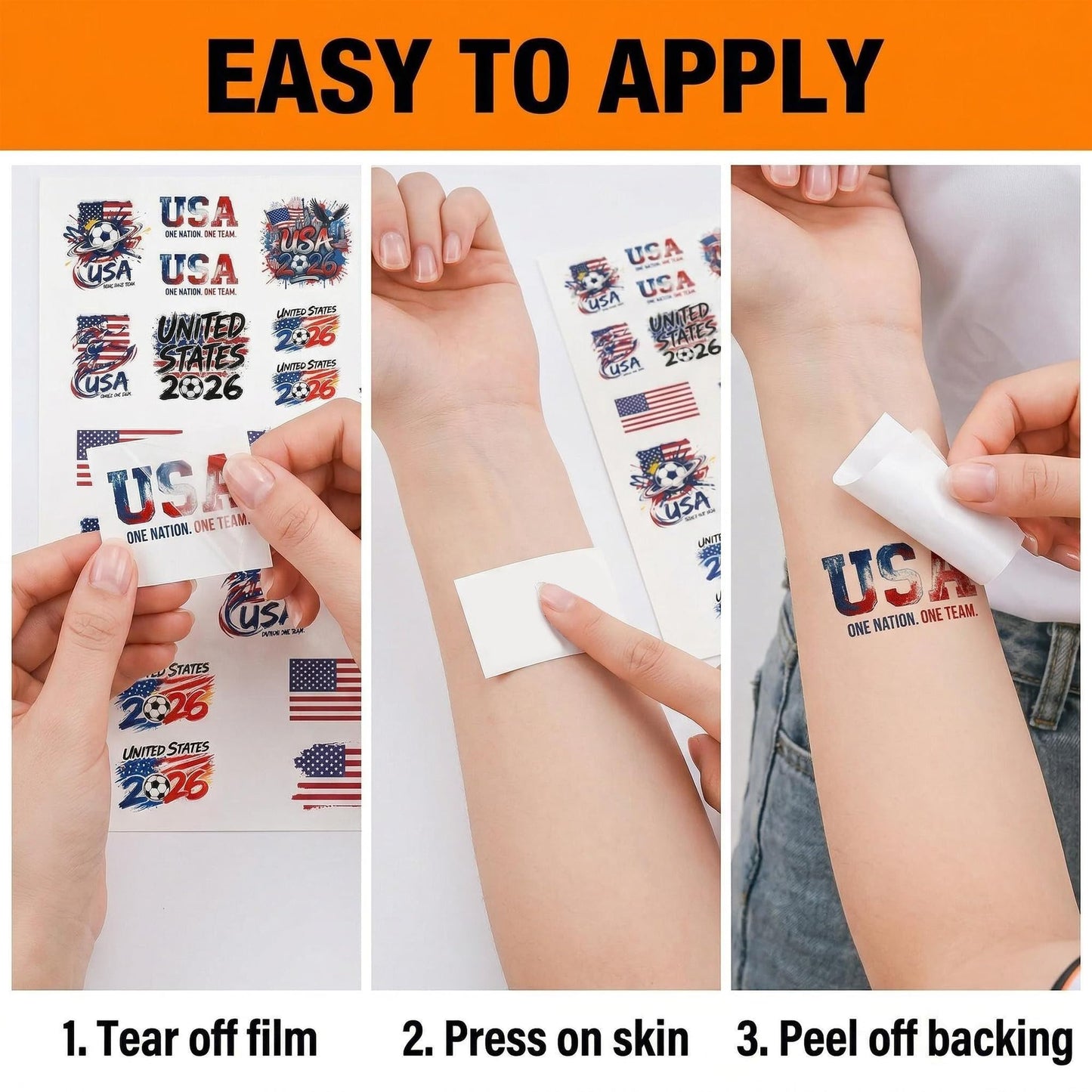 22 Pcs 2026 World Cup Tattoos Temporary Soccer Party Favors World Cup Party Decorations Soccer Stickers Gifts For Game Day Essential