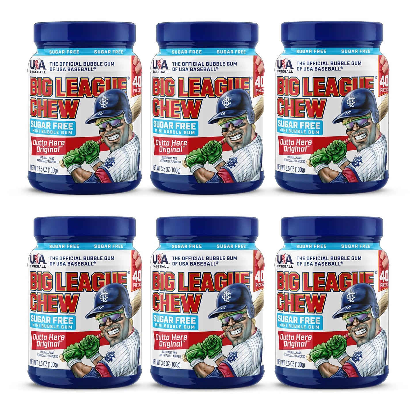 Big League Chew Outta Here Original Bubble Gum - Classic Ballpark Flavor | Perfect for Baseball Games, Teams, Concessions, Parties, and More | Pack of 12 Bags (2.12oz Each)"

Rewritten Product Title: "Original Bubble Gum - Big League Chew Classic Ballpark