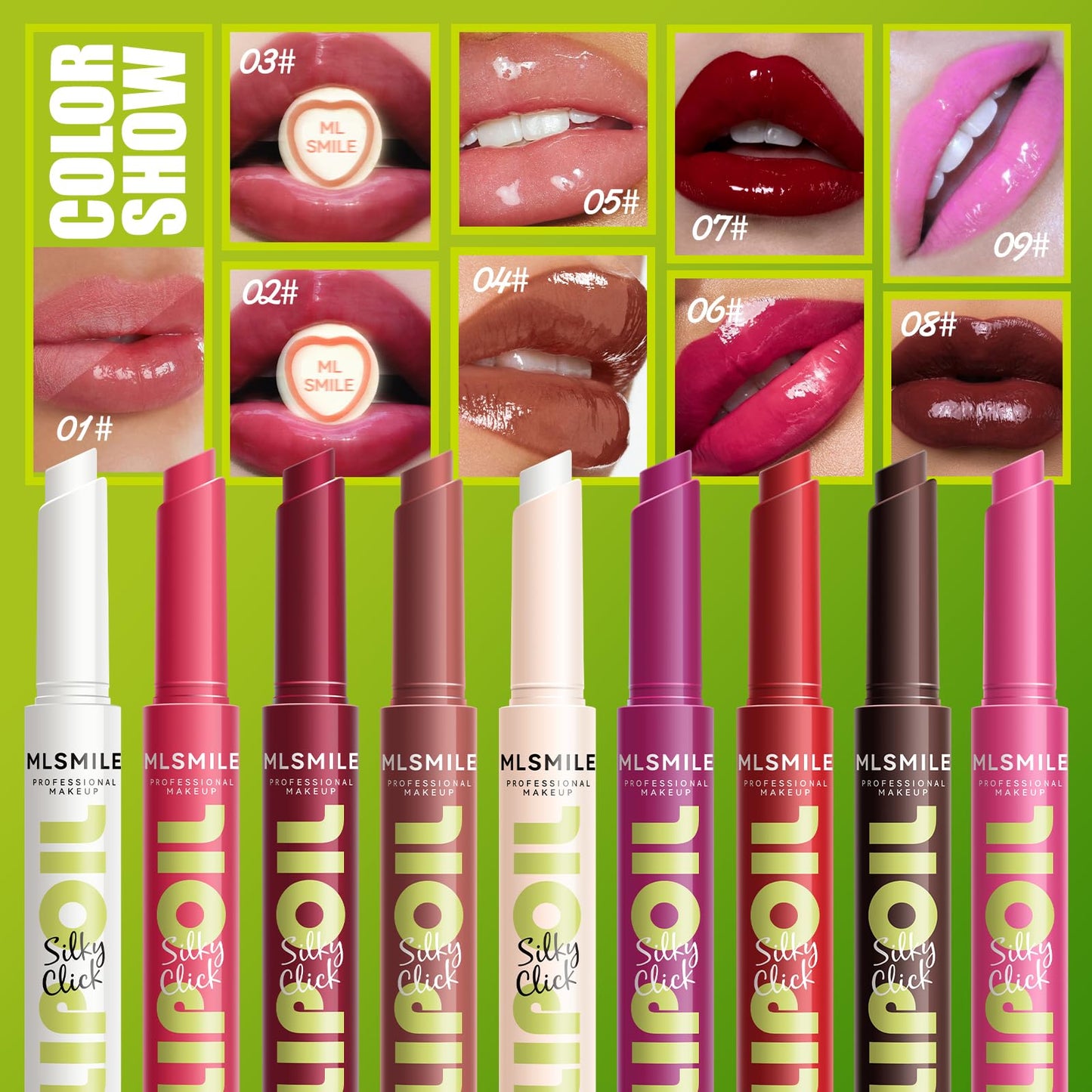 Lissymuse Hydrating Fat Lip Oil Gloss Set, 3pcs Non-Sticky Moisturizing Smooth Glossy Finish Lip Glow Oil, Tinted Plumping Butter Lipgloss Long Lasting Lips Balm - Lips Care Stuff for Women Girls Teen