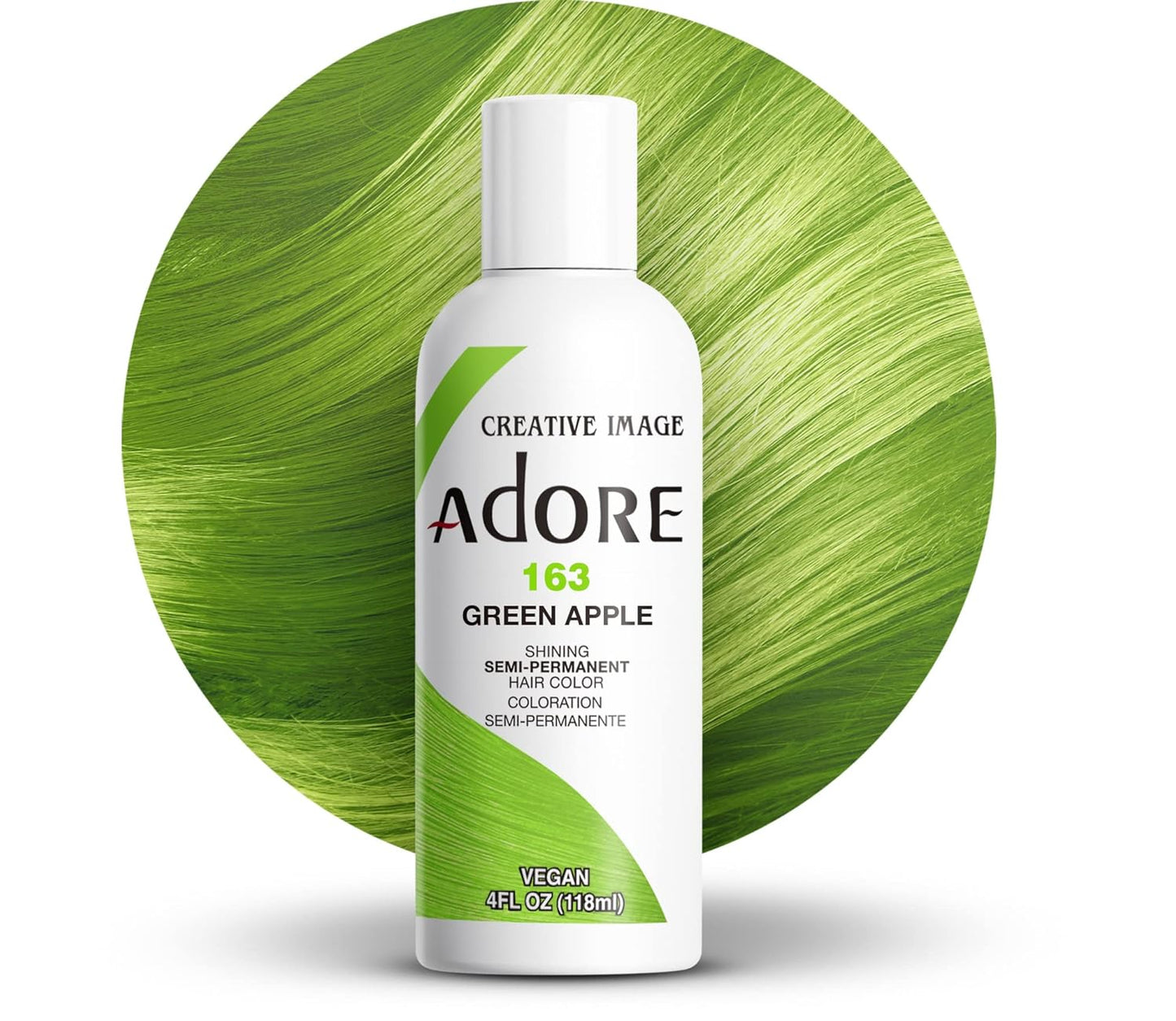 Adore Semi Permanent Hair Color - Mystic Grey | Vegan, Ammonia-Free Hair Dye | 4 Fl Oz