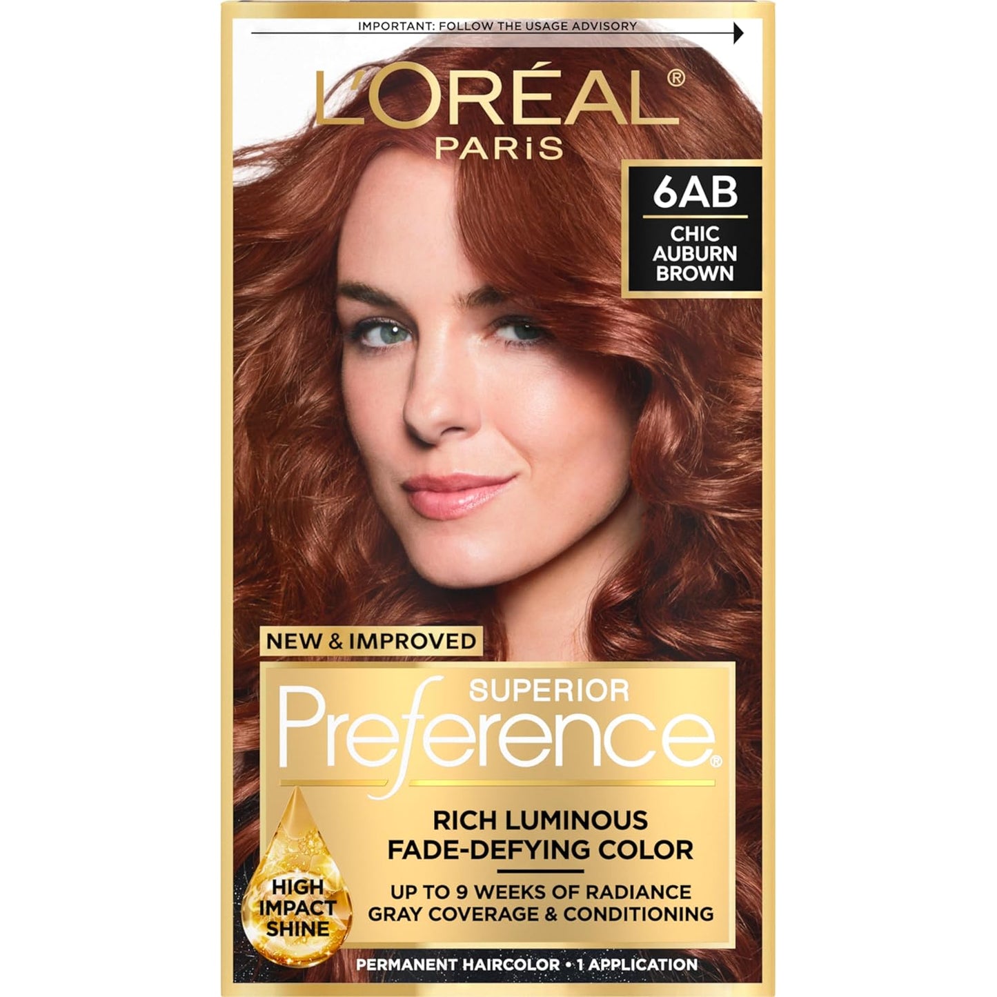 L'Oreal Paris Hair Color - Superior Preference Dark Ash Blonde 7A | Fade-Defying Permanent Dye for 9 Weeks of Radiance