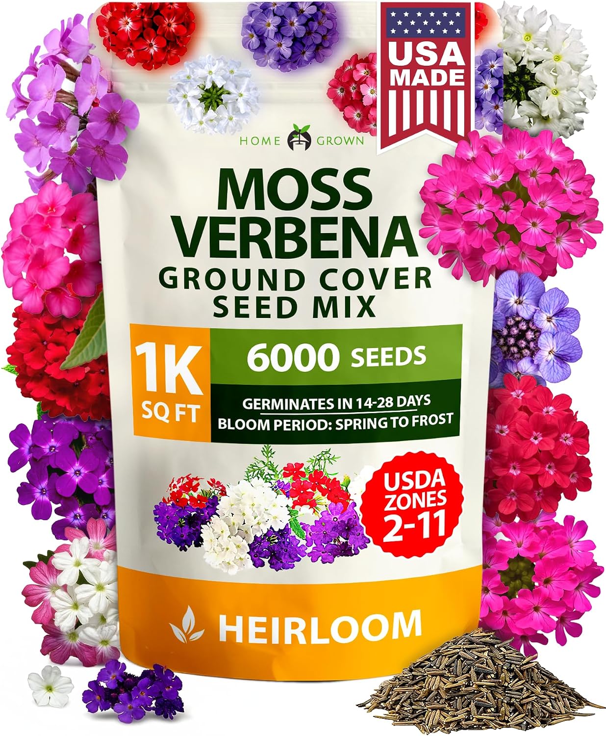 Zinnia Dahlia Seeds Pack - Non-GMO 524 Flower Seeds for Vibrant Pollinator Gardens | Easy-to-Grow Outdoor Blooms