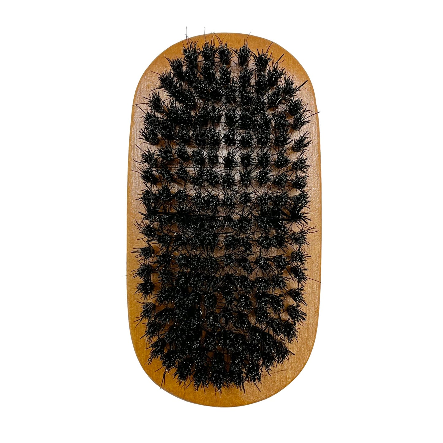 Titan Palm Brush for Hair - Boar Bristles for 360 Waves, Pocket Size, Curly Hair Brush, Slick Back Hair Brush, Wave Styling Tool, 1PC