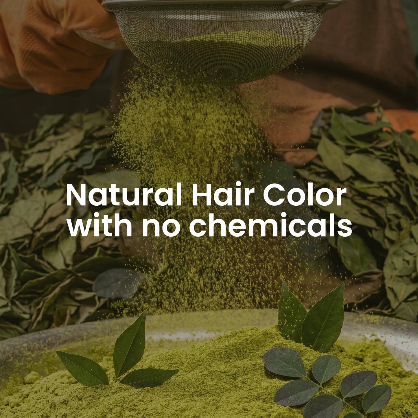 Indigo Powder Organic and Black Henna Powder for Hair Combo (7oz - 3.5oz each) - Natural Henna Indigo For Hair Dye - Black Hair Color (200g)