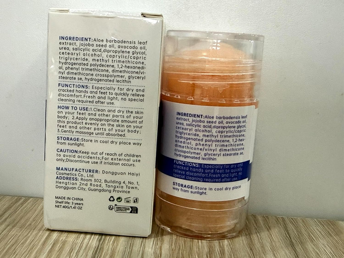 Moisturizing Foot Cream - Hydrating Foot Care Stick for Dry, Cracked Feet | Fast-Acting Relief & Renewal