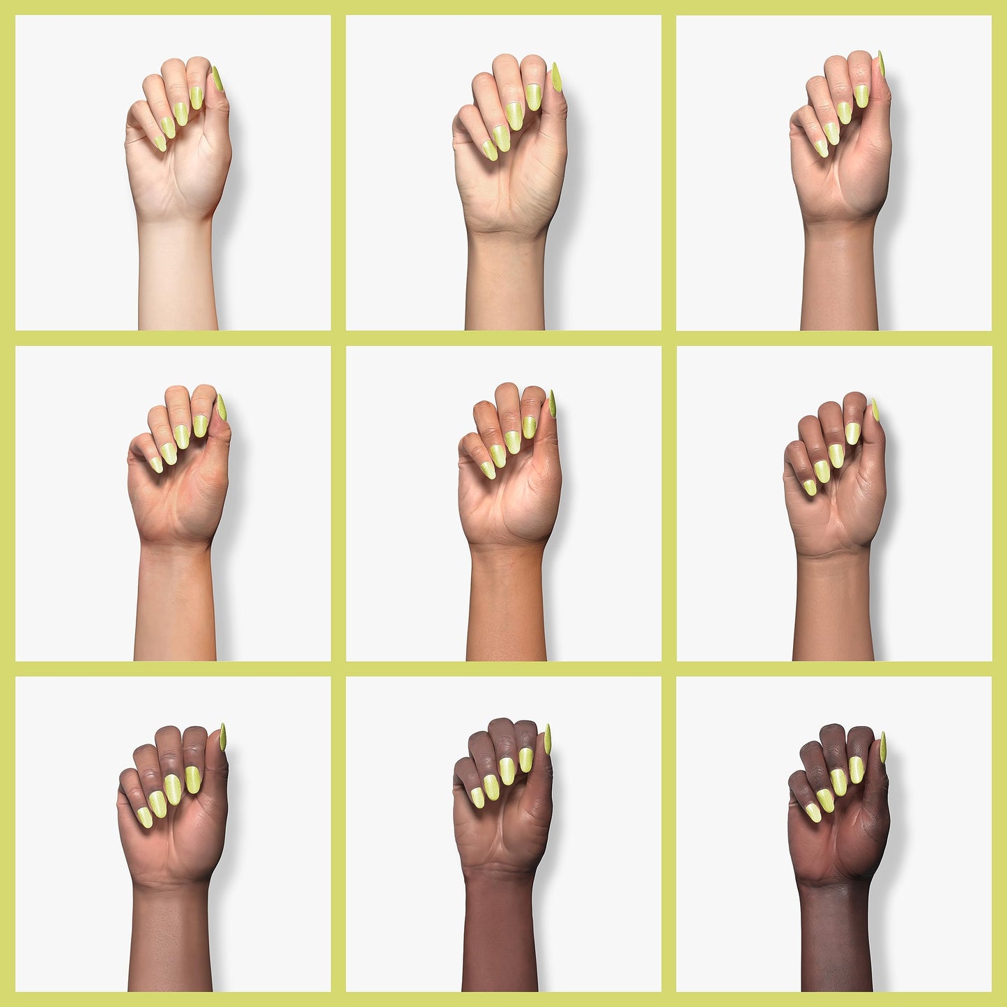 ILNP Short Circuit - Radiant Yellow-Green Ultra Metallic Bright Nail Polish