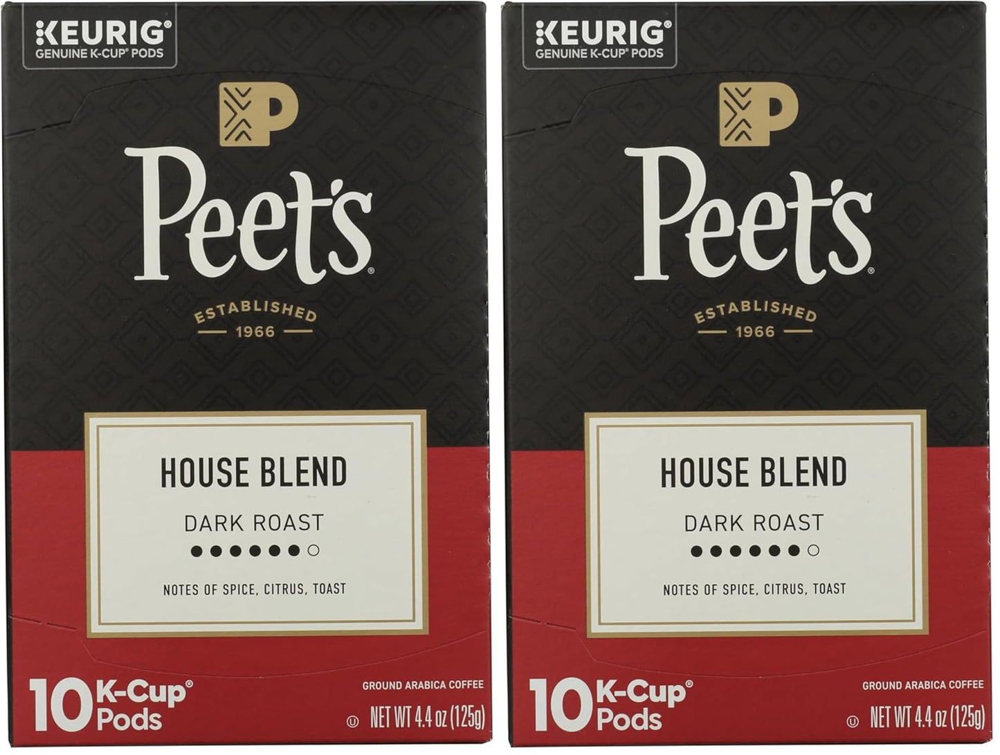 Peet's Coffee Dark Roast K-Cup Pods - Major Dickason's Blend | 75 Count 100% Arabica Coffee