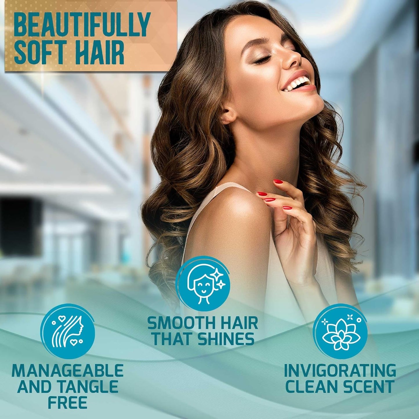 Biotin Shampoo and Conditioner Set - Volume Boosting Formula for Thinning Hair | Sulfate-Free, Paraben-Free, Thickening Properties