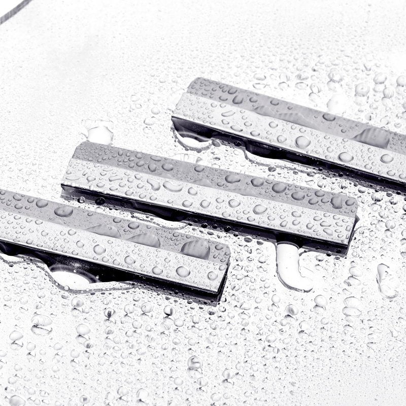 Straight Razor Blades, 100 Pcs Carbon Steel Single Edge Razor Blades Disposable Safety Eyebrow Razors Eyebrow Trimmer Facial Hair Removers Shaving Tools for Men and Women