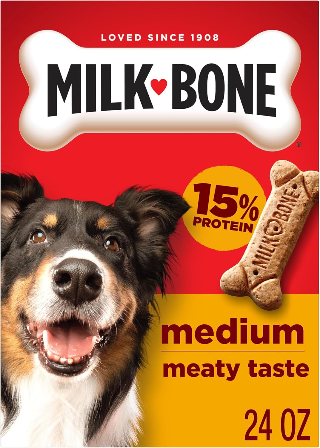 Milk-Bone Original Dog Treats - Crunchy Biscuits for Medium Dogs | 10 lb Bag