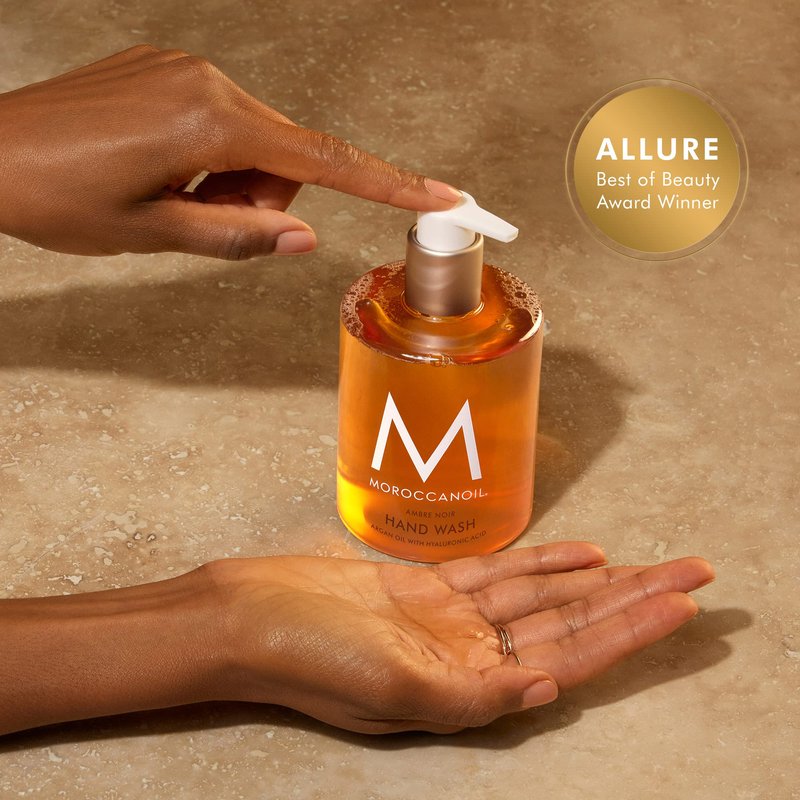 Moroccanoil Hand Wash, Ambre Noir, 12.2 Fl. Oz.