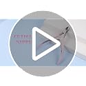 NXJ INFILILA Pink Cuticle Nippers - Sharp Stainless Steel Cuticle Clippers for Women, Professional Nail Salon & Home Use (Pack of 2)