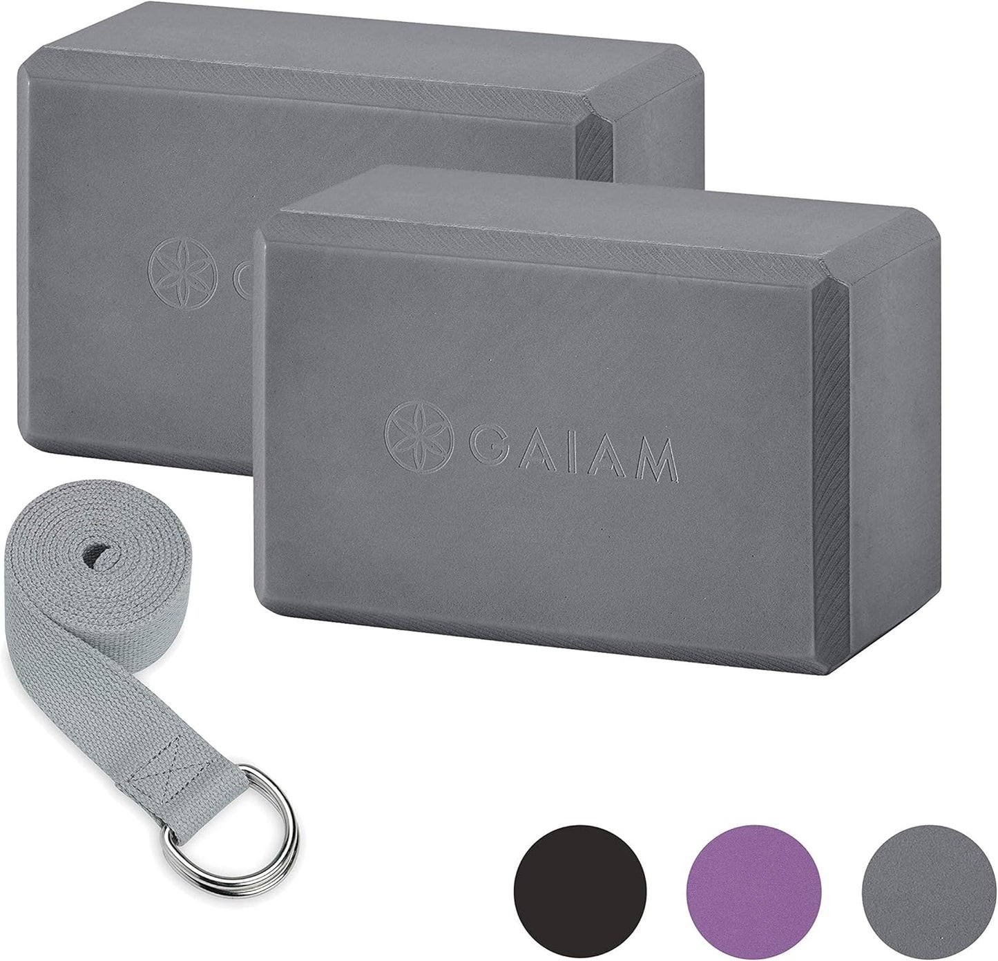 Yoga Block - Supportive Latex-Free EVA Foam with Non-Slip Surface | Ideal for Yoga, Pilates, Meditation