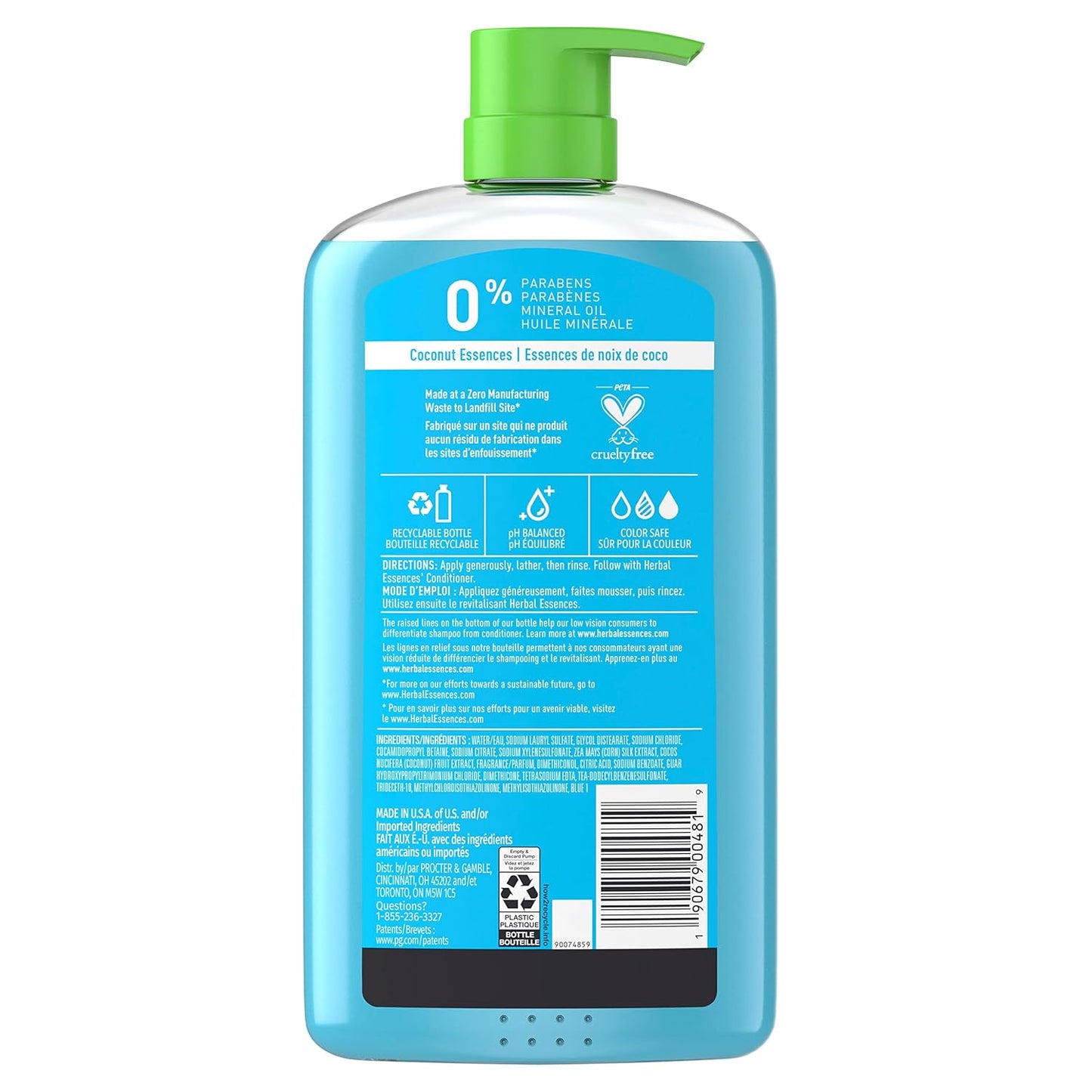 Herbal Essences Hello Hydration Shampoo - Moisturizing Formula for Dry Hair | 29.2 FL OZ